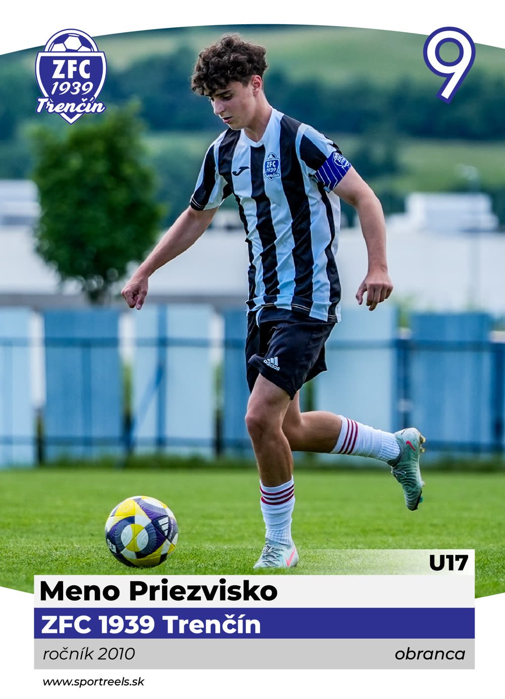 Vzorová športová kartička