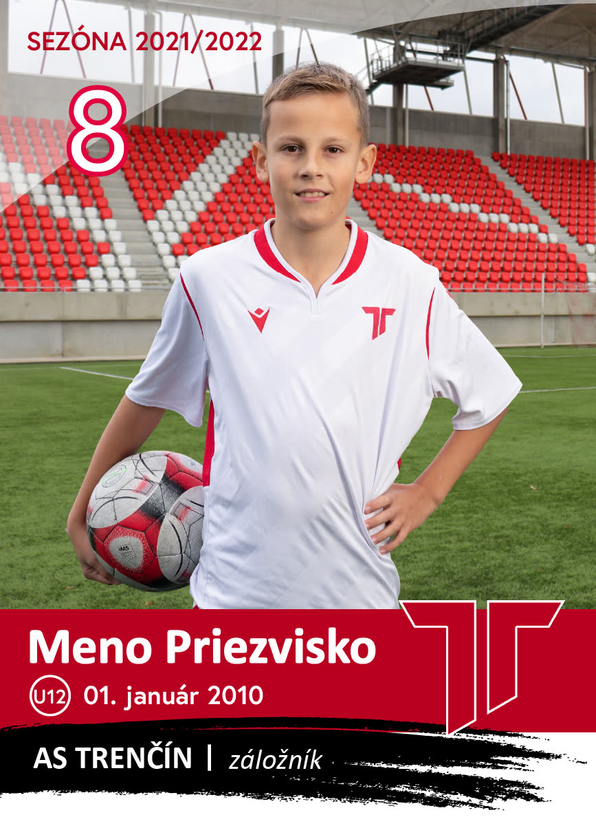 Vzorová športová kartička