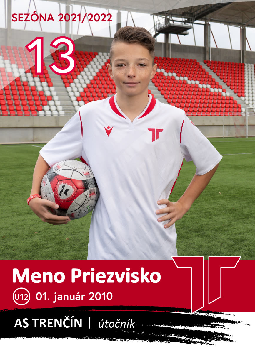 Vzorová športová kartička