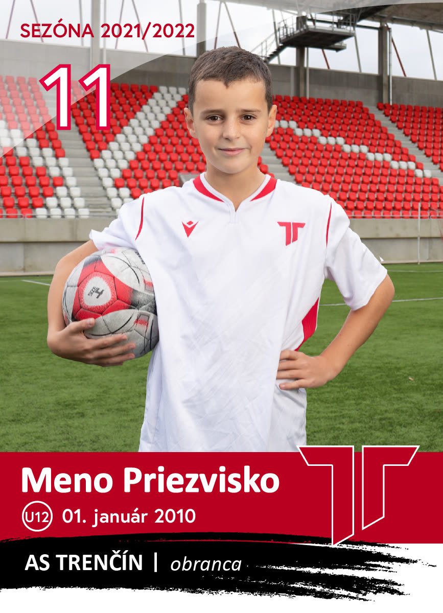 Vzorová športová kartička